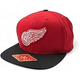 AMERICAN NEEDLE Officially Licensed NHL Team Hat, Embroidered Logo, Flat Brim, Snapback Mens OSFA New