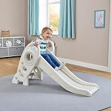 Liberty House Toys Kids Rocket Slide First Slide Indoor Outdoor White Grey view 1