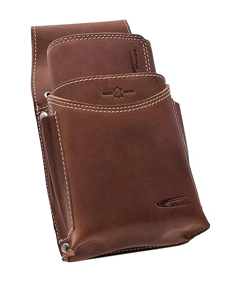 Menzo Profikellnerset 12 MONATE GARANTIE! Kellnerbörse Kellnergeldbörse Leder doppelt genäht in verschiedenen Farben und Moti