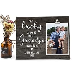 FDFHOME Personalized Grandpa Picture