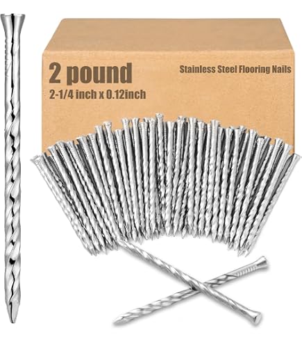 MAZE NAILS S255S-1 Double Hot Dipped Spiral Shank Small Head
