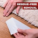 XFasten Double Sided Carpet Tape for Rugs - Residue Free 2" x 30 Yds - Wood Safe view 9