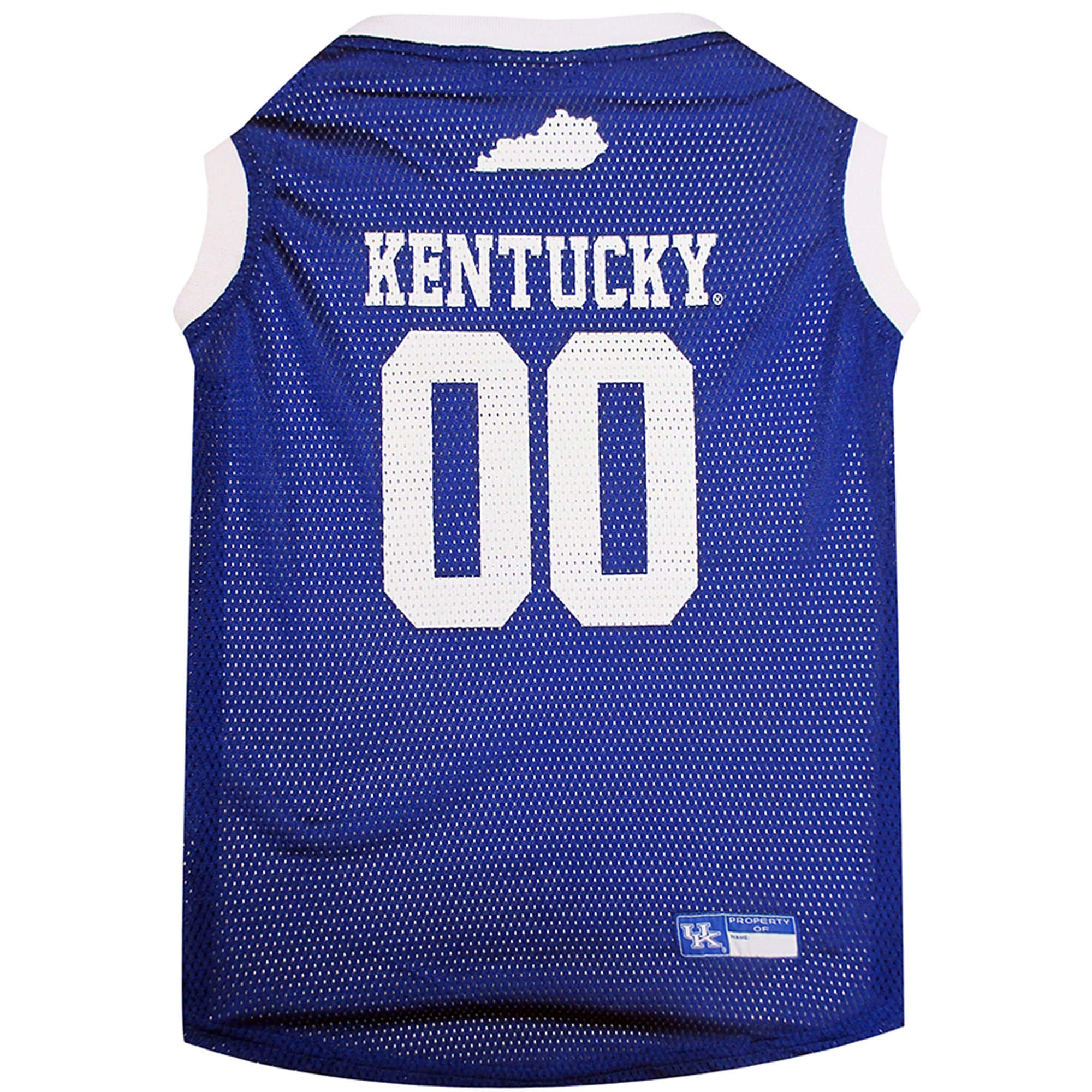 Pets First NCAA Basketball Pet Jersey KENTUCKY WILDCATS Dog Jersey, XX-Large (KY-4020-XXL)