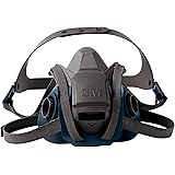 3M 6503QL Rugged Comfort Quick Latch Half Facepiece Reusable Respirator, Large
