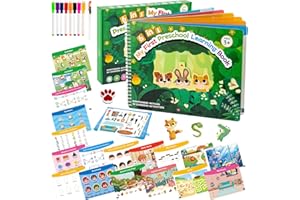 Ayyomo Montessori Busy Book for Toddlers 3-5, Kids Easter Basket Stuffers Homeschool Educational Learning Toys Pre-Assembled Preschool Activity Book for Kids Ages 3+, Kindergarten Learning Activities