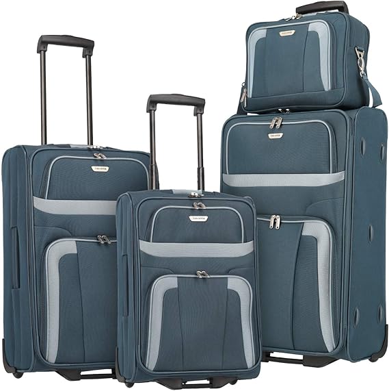 Travelite Luggage Set 098480 Orlando 2 Wheel Large/Medium/Small Blue