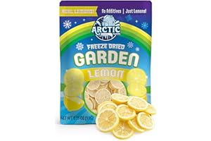 Arctic Farms Freeze Dried Garden Real Lemon, 100% Natural, No Additives (Small Bag)