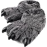 ULTRAIDEAS Animal Paw Slippers for Women and Men, Funny Claw Slippers for Adult and Kids, Unisex Cute Costume House Shoes