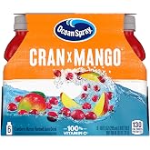 Ocean Spray Cran-Mango Juice Drink, 10 Ounce Bottle (Pack of 6)
