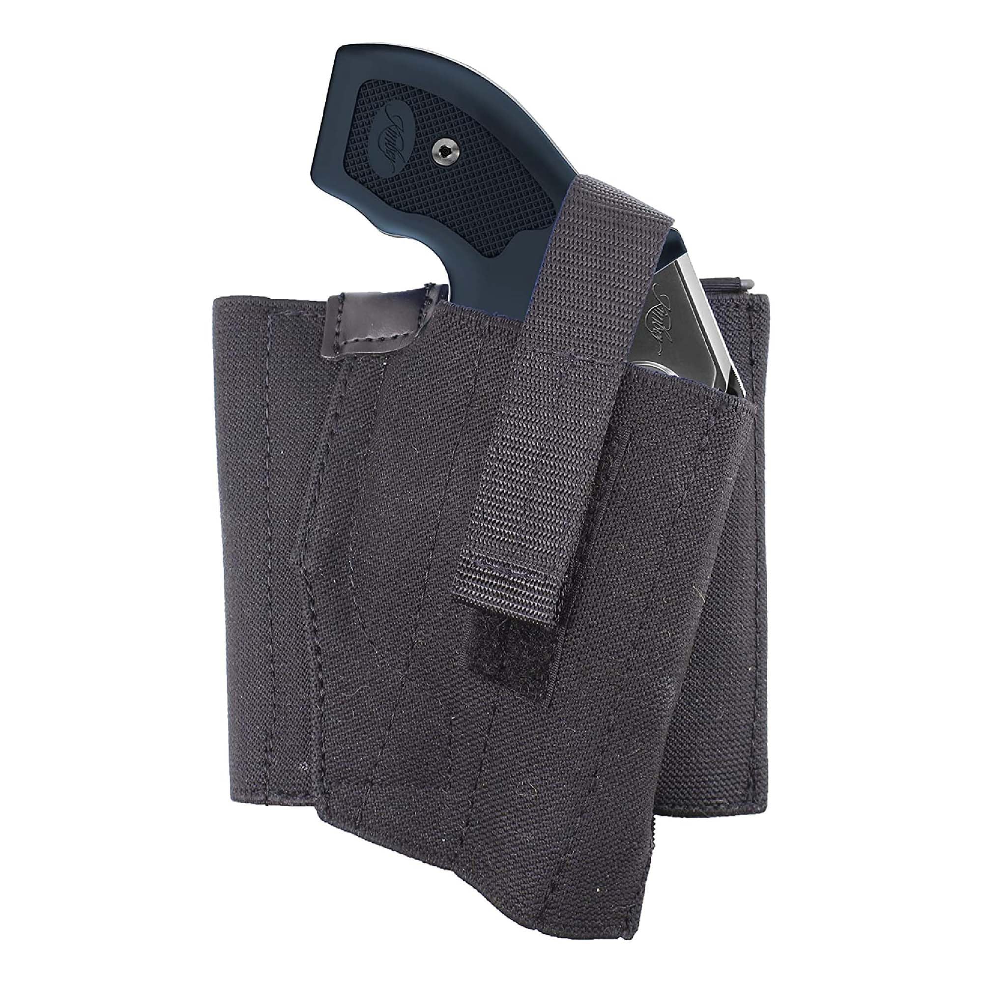 Desantis 2000991-SSI RH Black Apache Ankle Rig-most small revolvers - multi, N/A