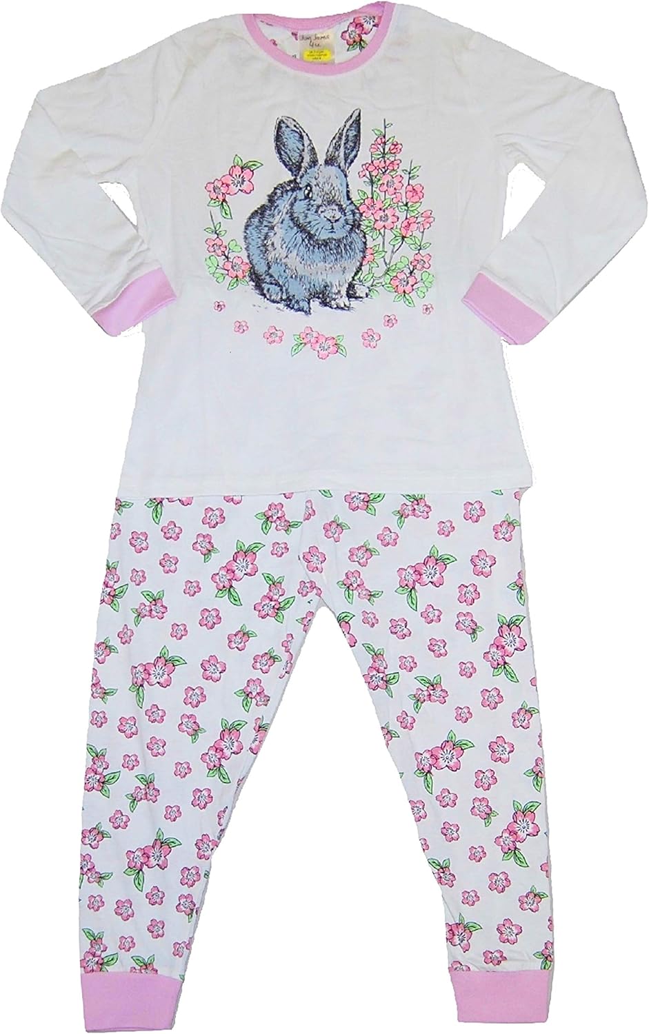Kids Essentials Girls Bunny Rabbit Pyjamas Younger Upto Teens (89