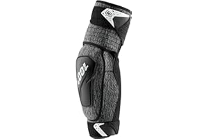 100% Fortis Mountain Biking Elbow Pad - MTB & BMX Protection - Hard Plastic and Smartshock Impact Absorbing Foam Padding