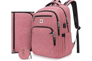 UKEIN Diaper Bag Backpack, Multi function Baby Bag with Portable Changing Pad, Pacifier Holder,Waterproof Diaper Bags with USB Charging Port,Baby Essentials Perfect Baby Shower Gifts for Mom, Dad, Newborn