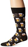 Hot Sox Men's Food and Booze Novelty Casual Crew