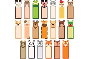 Only Zest - 40 PCS Animal Bookmarks, Class Gifts for Students in Bulk, Book Marks for Reading Kids, Bookmarks Kids, Bulk Bookmarks for Kids, Bookmarks for Students, Kids Bookmarks (Animal - 20 Style)