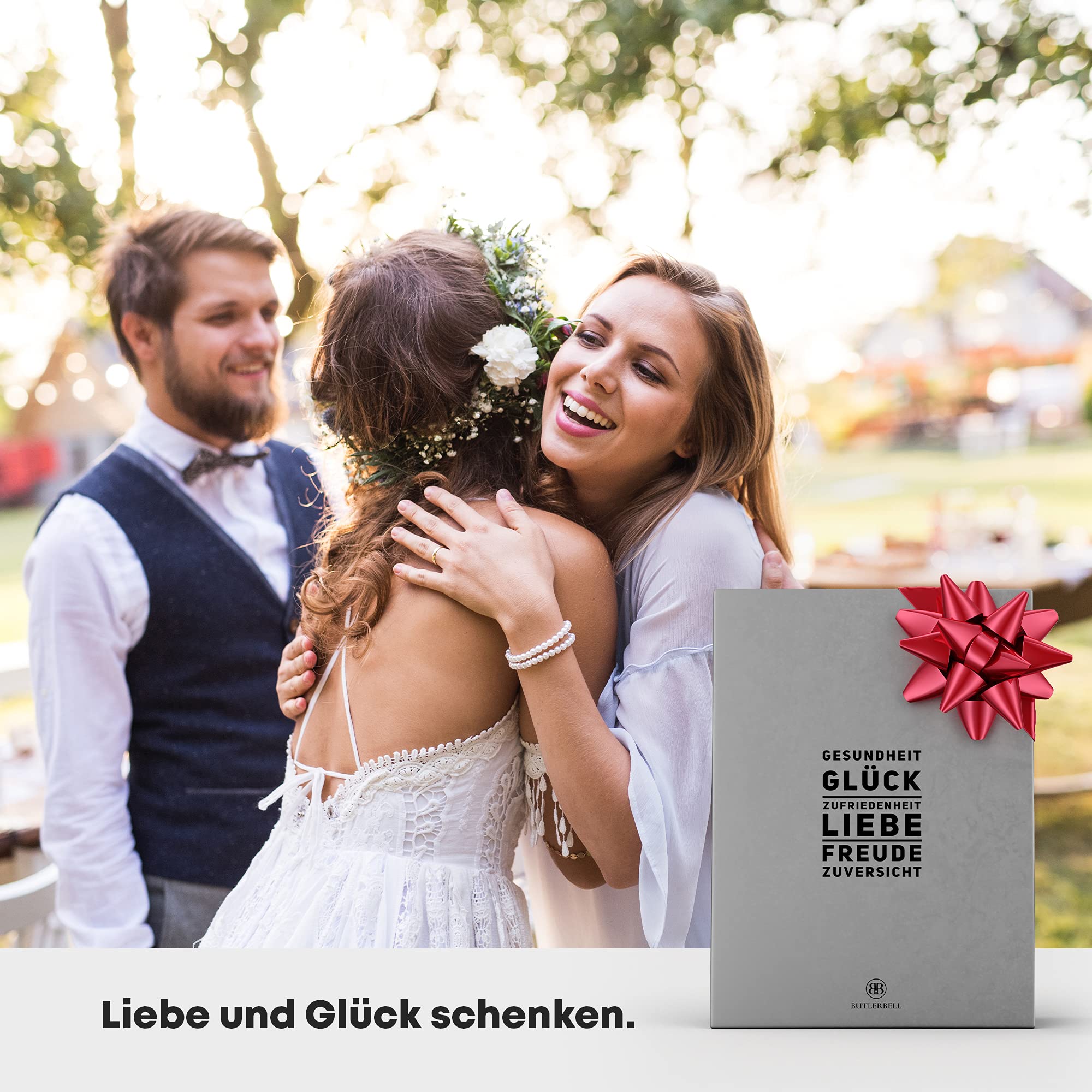 BUTLERBELL® Salz und Pfeffermühle mit Keramikmahlwerk | Gewürzmühlen Set | Hochzeitsgeschenke für Brautpaar 2