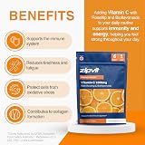 Zipvit Vitamin C 1000mg with Rosehip & Bioflavonoids, Vegan 180 tablets view 2