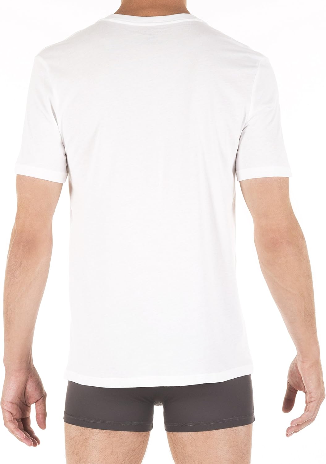 Tommy Hilfiger Men's Flag V Neck Tee at  Men’s Clothing store