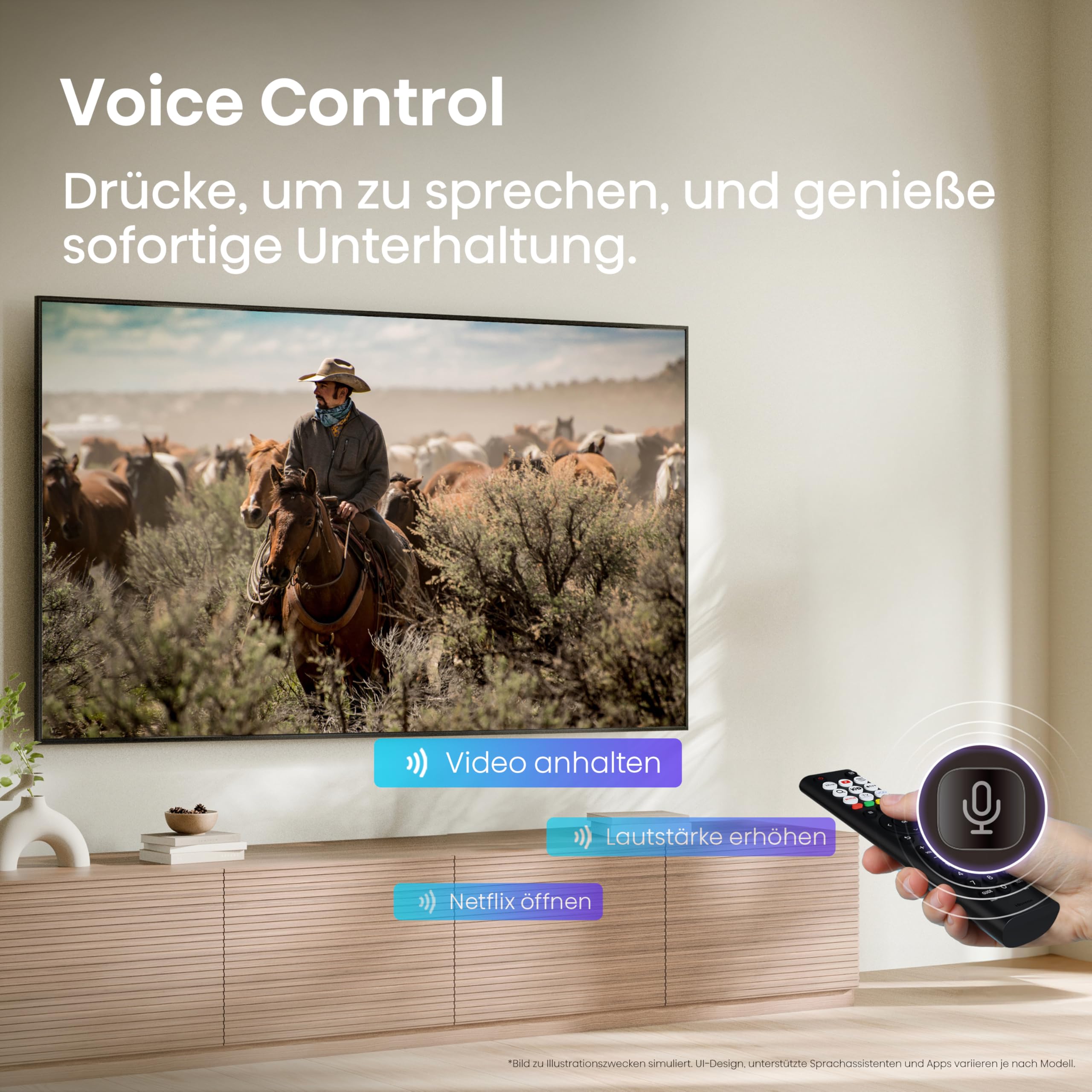 Hisense 43E6DS Fernseher 43 Zoll, 4K UHD Smart TV, Hi-View AI Engine, 60Hz Game Mode Plus, Dolby Vision, AI 4K Upscaler, DTS Virtual: X, AI Smooth Motion, Airplay, Sprachsteuerung[2026] 8