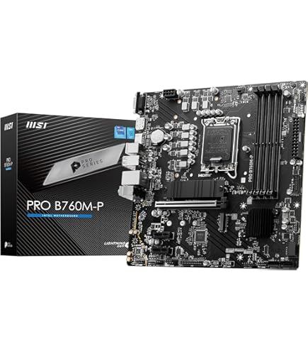 Amazon.com: MSI PRO B760M-P DDR4 ProSeries Motherboard (Supports