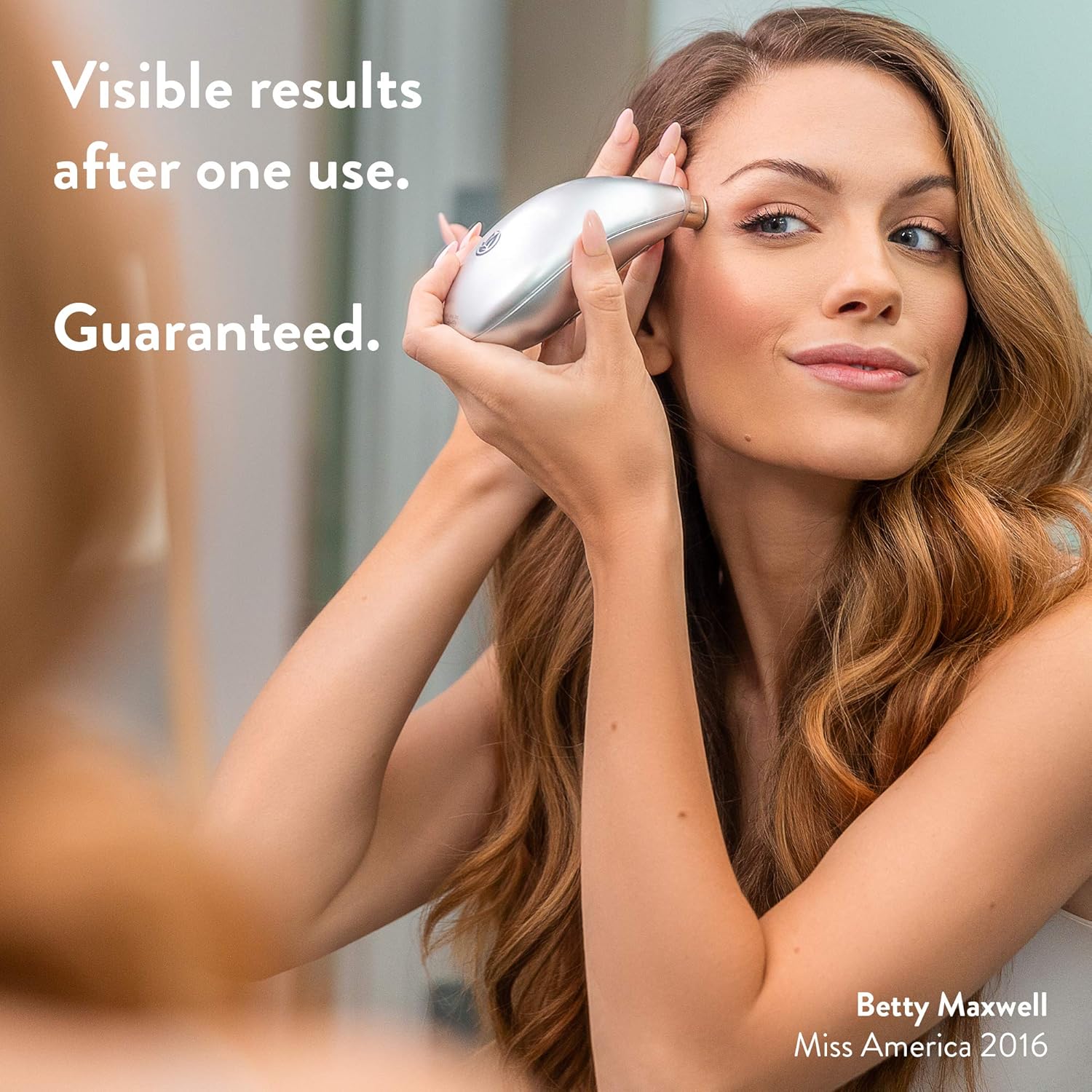 Microderm GLO Diamond Microdermabrasion Machine and Suction Tool - Clinical Micro Dermabrasion Kit for Tone Firm Skin, Advanced Home Facial Treatment System & Exfoliator For Bright Clear Skin: Beauty