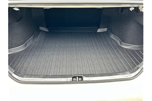 ECOLINER USA Premium Cargo Liner for Toyota Camry LE SE XLE XSE 2018-2025 - 100% Protection - Custom Fit Car Trunk Mat - All-Season Black Cargo Mat - 3D Shaped Laser Measured Trunk Liners for Toyota Camry Hybrid