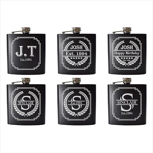 Personalised Hip Flask Amazon.co.uk Handmade