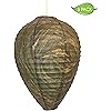 Patio Eden - Wasp Nest Decoy - 3 pack- Eco Friendly Hanging Wasp Repellent