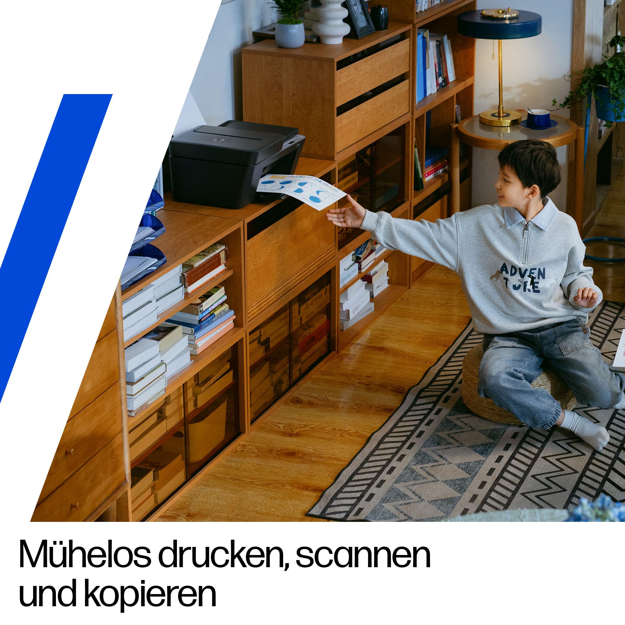 HP DeskJet 4320 Multifunktionsdrucker, 3 Monate gratis drucken Instant Ink inklusive, Drucker, Kopierer, Scanner, WLAN, Automatischer Vorlageneinzug, Tinte: 308/308e 8