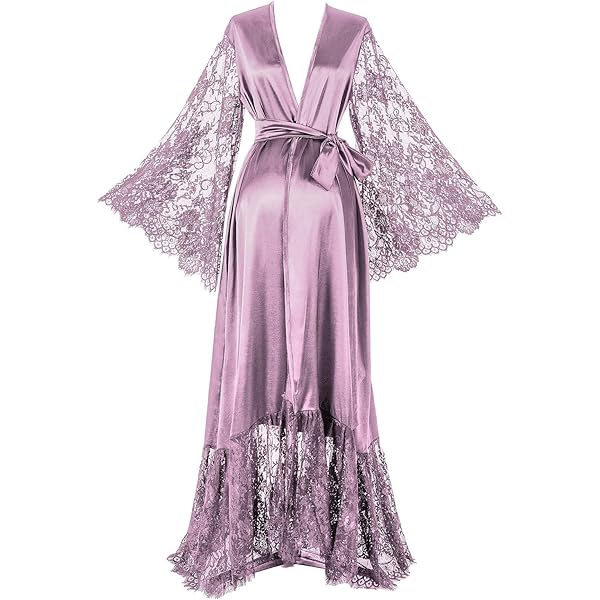 slim fit dress slacks Brushed Cotton Flannel Dressing Gown main image 1