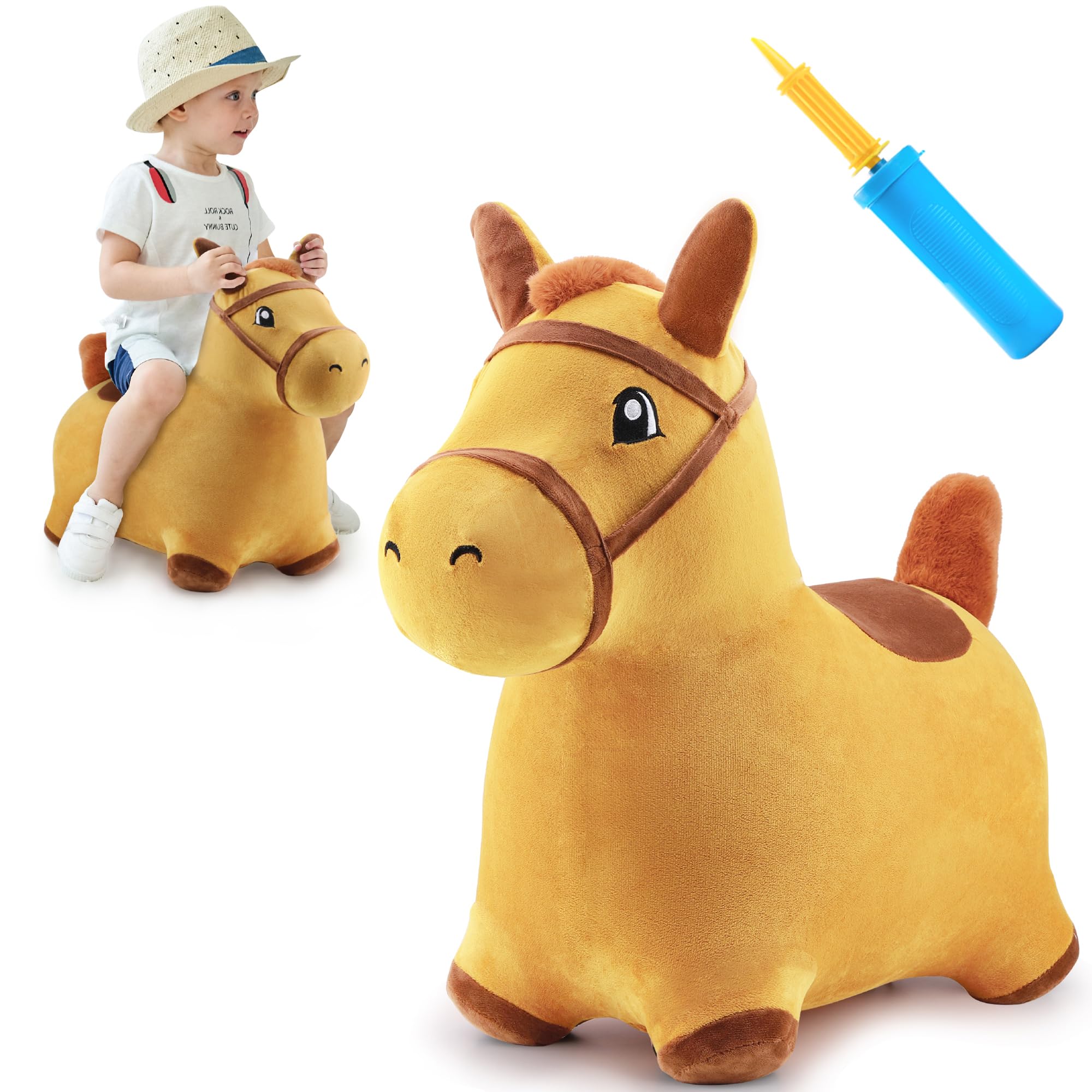iPlay, iLearn Bouncy Pals Hopping Horse, Toddler