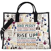 FOTAP Musical Movie Quotes Tote Bag Musical Inspire Shoulder Bag Drama Musical Lover Gift