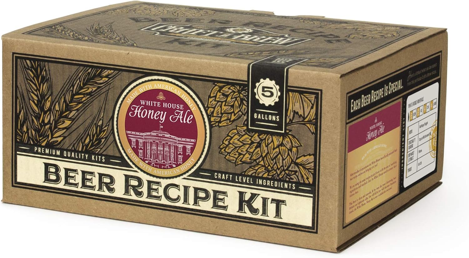 Craft A Brew Home Brewing Ingredient Kit (5 Gallons