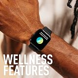 Reflex Active Series 23 Smart Watch Black Strap Brushed Alloy Case view 3