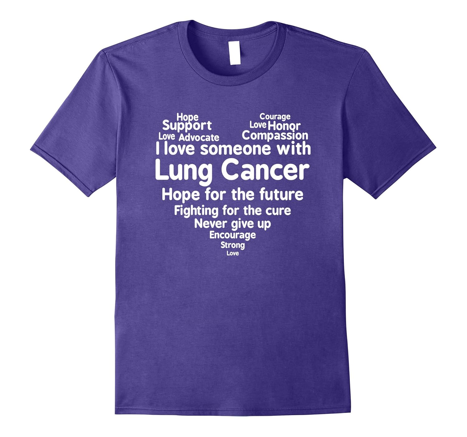 Lung Cancer Awareness Month Support T Shirt-Art – Artvinatee