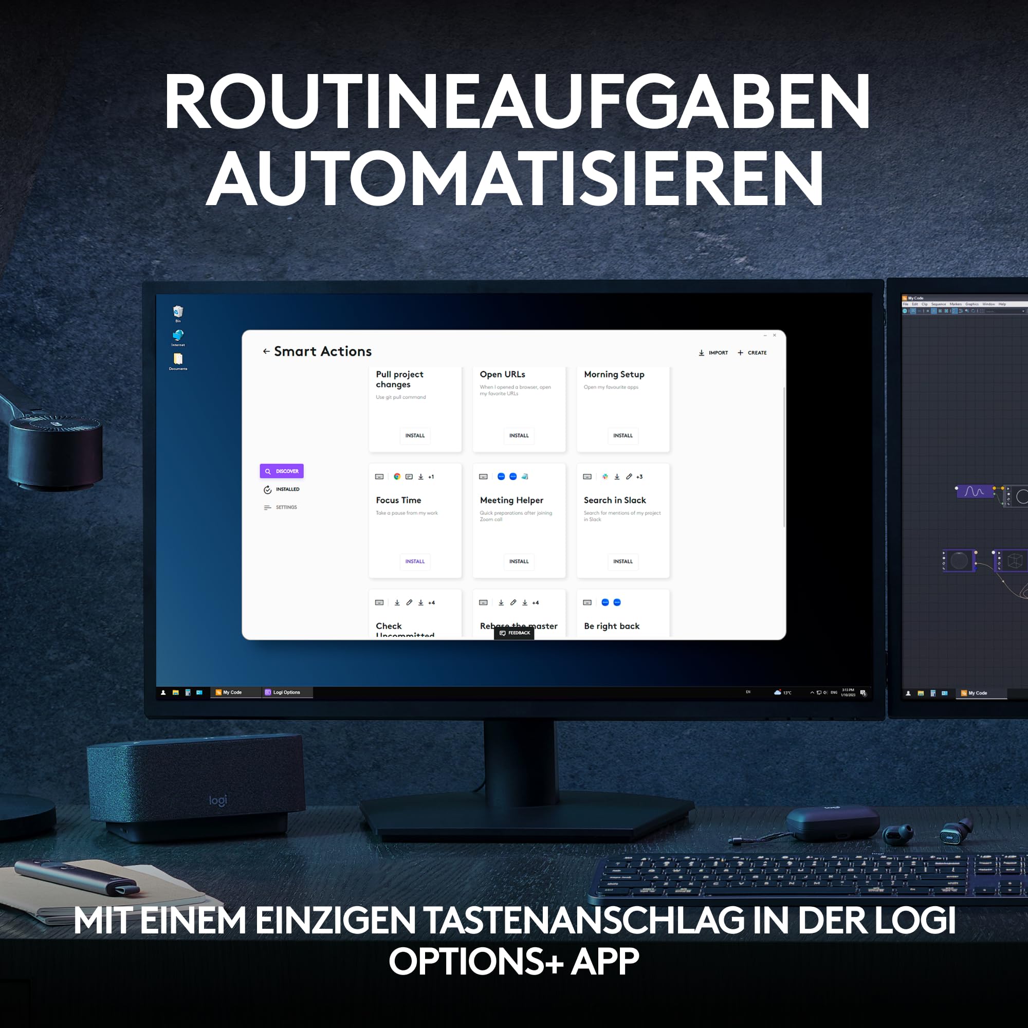 Logitech MX Keys S kabellose Tastatur, Low Profile, Fluid Quiet Typing, Programmable, Backlighting, Bluetooth, USB C Rechargeable, für Windows PC, Linux, Chrome, Mac, Deutsches QWERTZ, Pale Grey 3