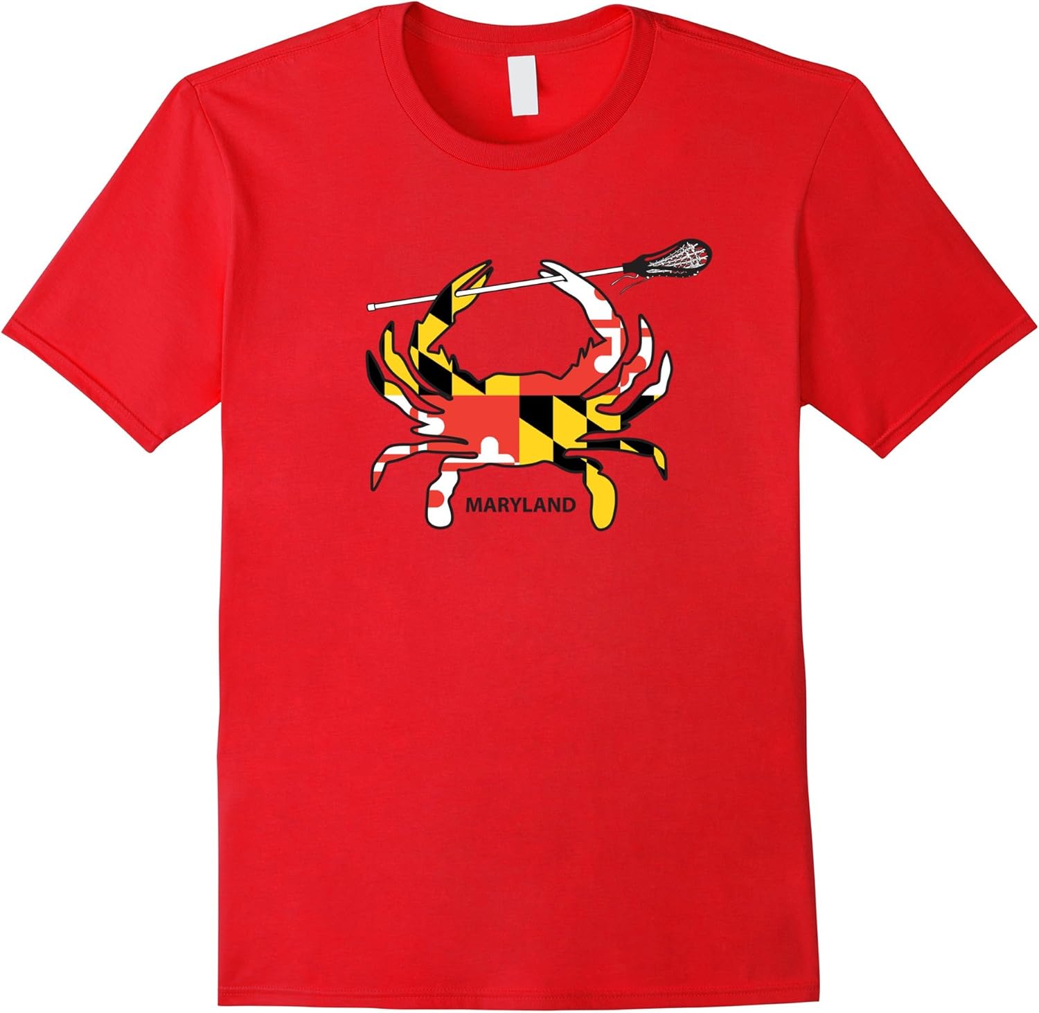 Maryland Crab Lacrosse Shirt, MD LAX, Maryland Lacrosse