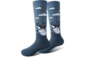 Cimkiz Kids Ski Socks(2 Pairs/3 Pairs), Boys Girls Winter Ski Socks for Toddler Outdoor Skiing Snowboarding
