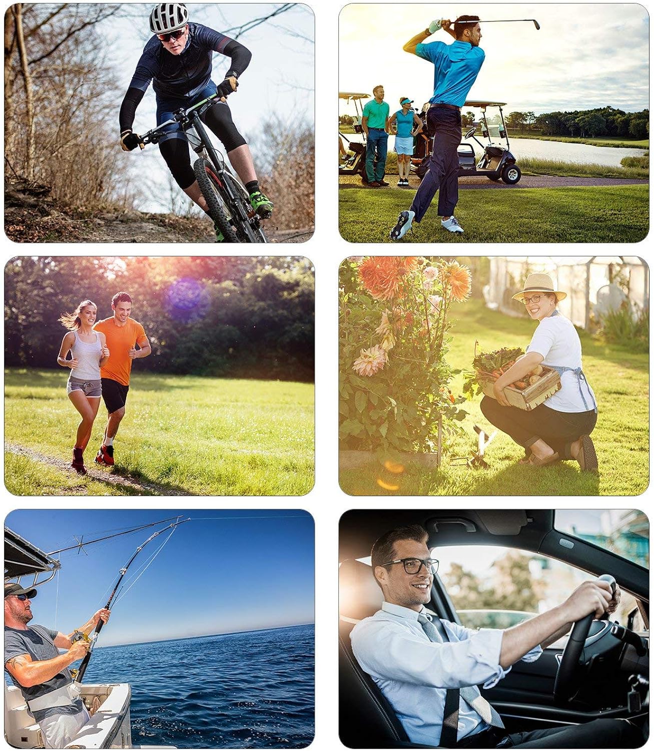 TAGVO Arm Sleeves, 3 Pairs Outdoor Sports Arm Warmers Breathable Soft UV Protection Cover Elbow Sleeves Stretchy Arm Cooling Covers for Running/Cycling/Driving/Climbing/Golfing : Clothing