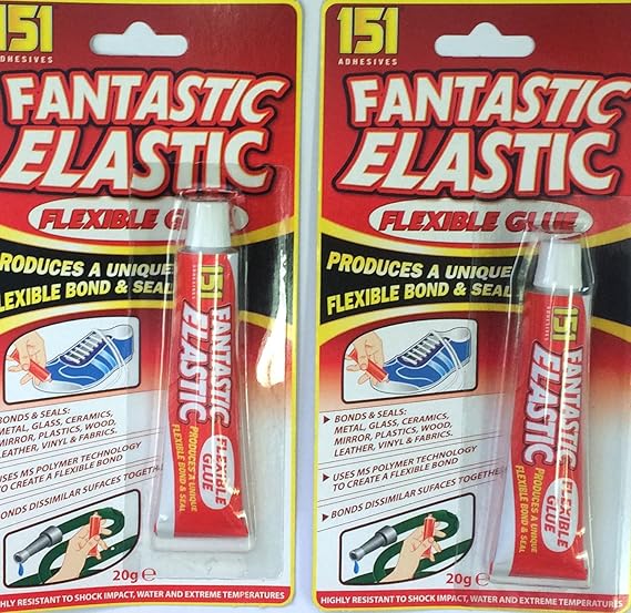 2 X Fantastic Elastic Flexible Glue 20g Amazon.co.uk Kitchen & Home