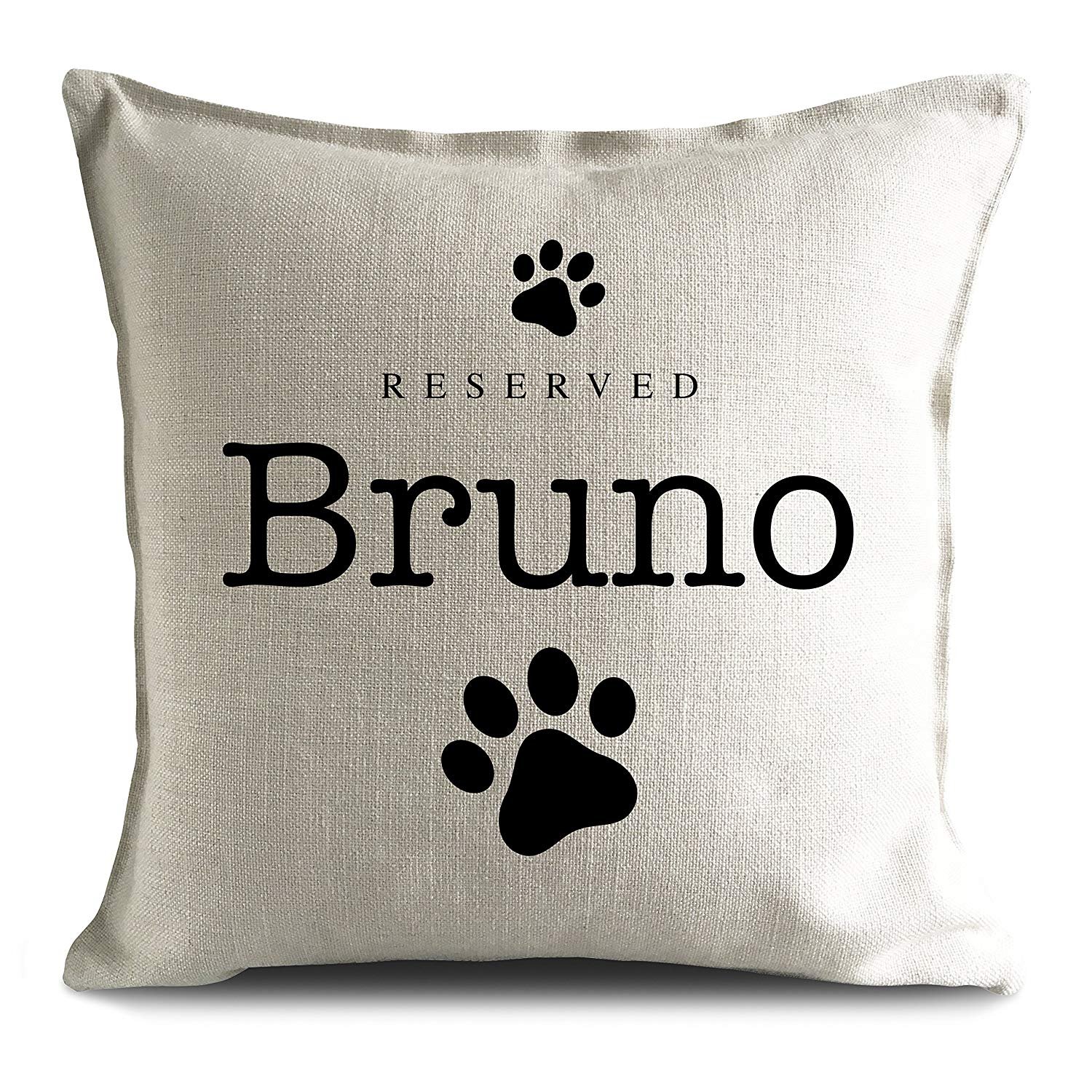 personalised dog cushion