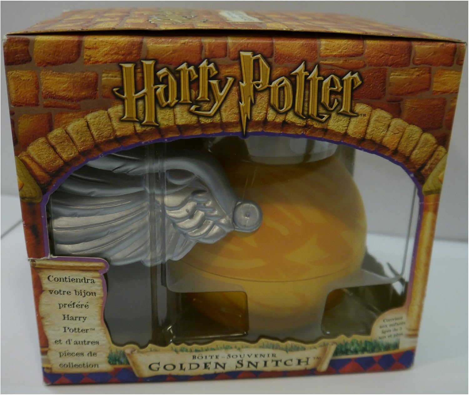 HARRY POTTER Oro Snitch Caja de Recuerdos: Amazon.es: Hogar