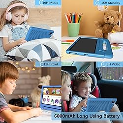 Kids Tablet 8GB+64GB, 10 Inch Android 14 Tablet for