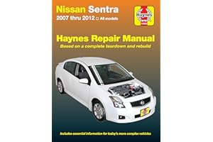Nissan Sentra 2007 thru 2012 Haynes Repair Manual