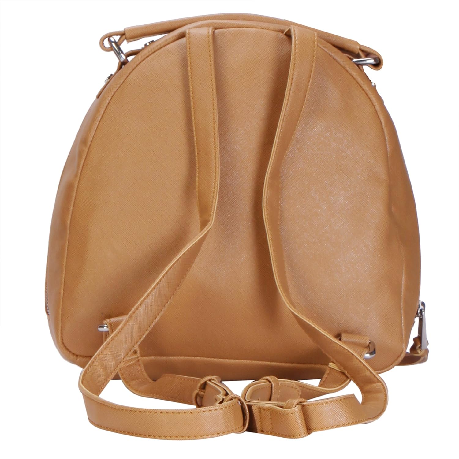 lychee bags women's pu tanya backpack (lb61cr, brown)