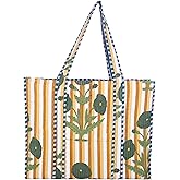 AFFERTO Cotton Tote Bag Travel Bag for Women Shopping & Grocery Bag, Durable, Washable Best For Valentine Gift