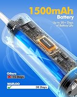 WAFLOO Water Flossers Portable 300ML 5 Modes 4 Tips IPX7 Waterproof view 5