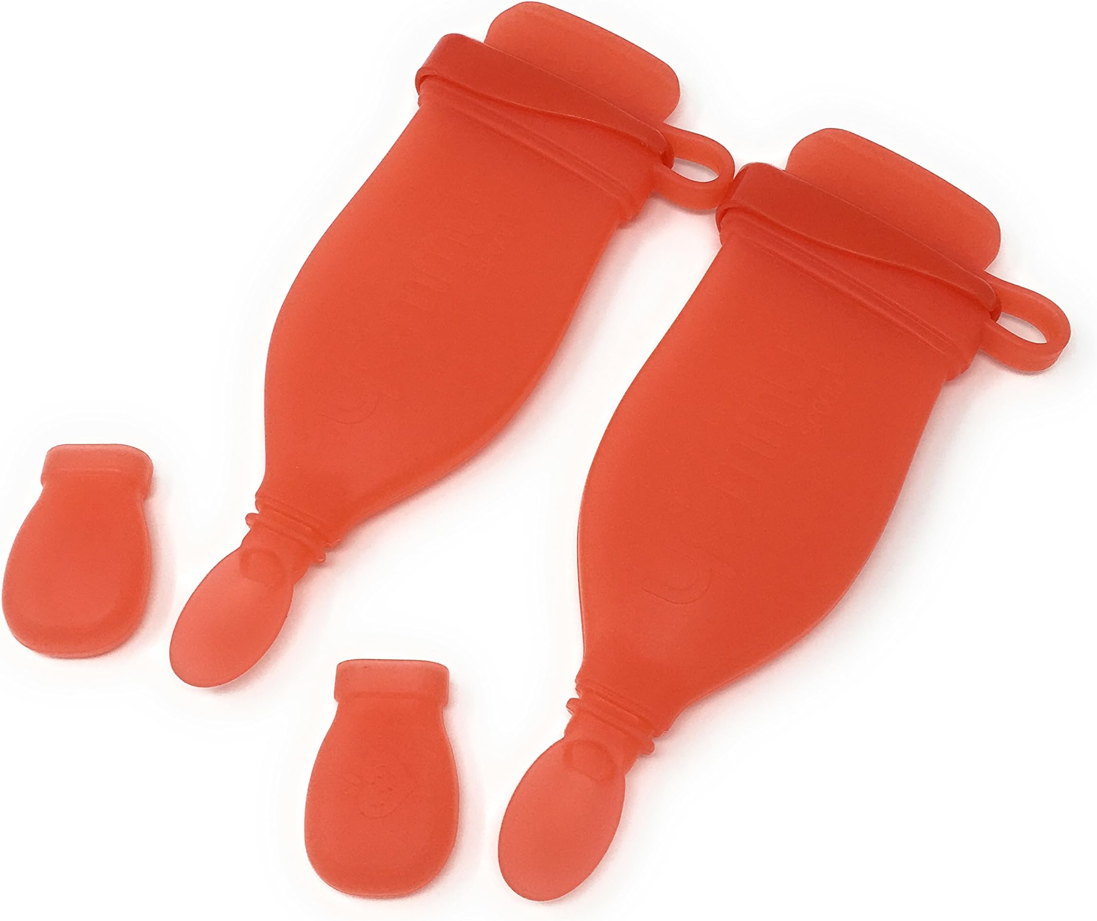 Yummy Spoon - The Only Self Feeding Baby Spoon for Whole Foods & Homemade Recipes (2-PACK)