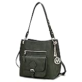 MKF Fashion Hobo Bag for Women – PU Leather Top