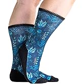 Viasox EasyStretch Diabetic Crew Socks for Men & Women, Non Binding Neuropathy Socks